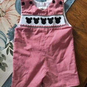 Disney Gingham Kids Jon Jon